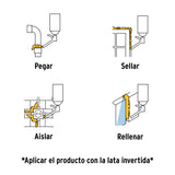 Espuma Expansiva de Poliuretano, 300 ml, Truper