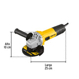 Esmeriladora Angular 4-1/2', 550 W, Pretul