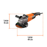 Esmeriladora Angular 7', 2200 W, Truper Pro