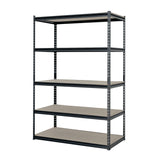 Estante Metálico 5 Repisas Mdp Cap. 60 kg, 180x60x120, Pretul