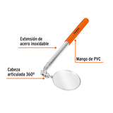 Espejo Circular Telescópico de Inspección, 5 cm, Truper
