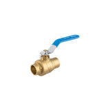 Válvula de Esfera, de Latón, Soldable, 3/4', Alta Presión