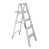 Escalera de Tijera 100% Aluminio Tipo Lll 4 Peldaños, Truper