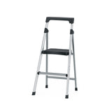 Escalera Tubular Plegable, 2 Peldaños, Aluminio, Truper