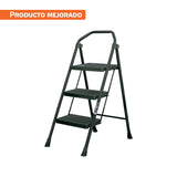 Escalera Tubular, Plegable, 3 Peldaños, Truper