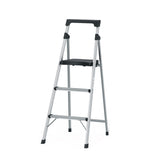 Escalera Tubular Plegable, 3 Peldaños, Aluminio, Truper