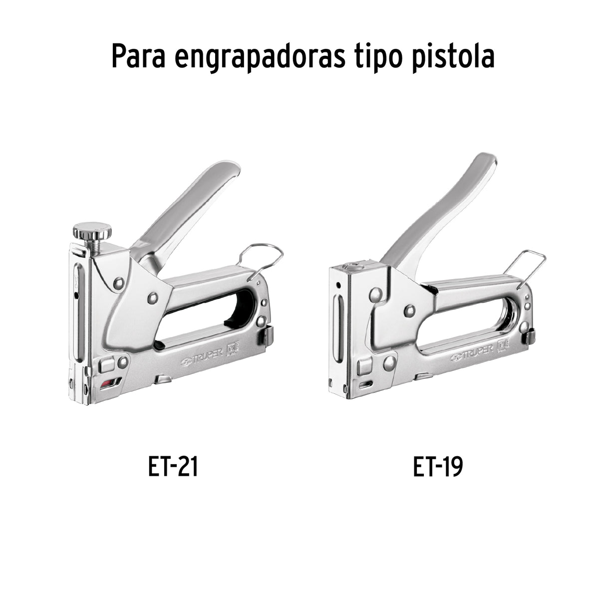 1000 Grapas 1/4' Corona 11.2 mm, para ET-21 y ET-19, Truper