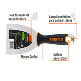 Espátula Flexible 4' Acero Inoxidable, Comfort Grip, Expert