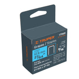 1000 Grapas 9/16' Corona 10.6 mm, para ET-50X y ET-50, Truper