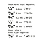 Engrapadora/Clavadora Tipo Pistola Uso Rudo, Truper