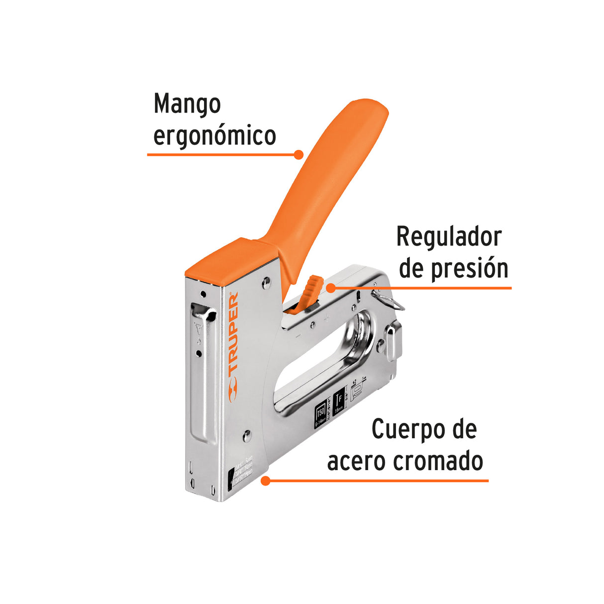 Engrapadora/Clavadora Tipo Pistola, Truper