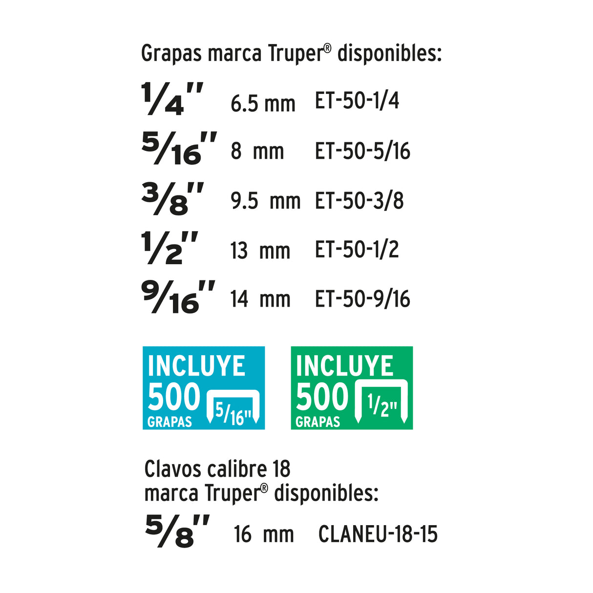 Engrapadora/Clavadora Tipo Pistola, Truper