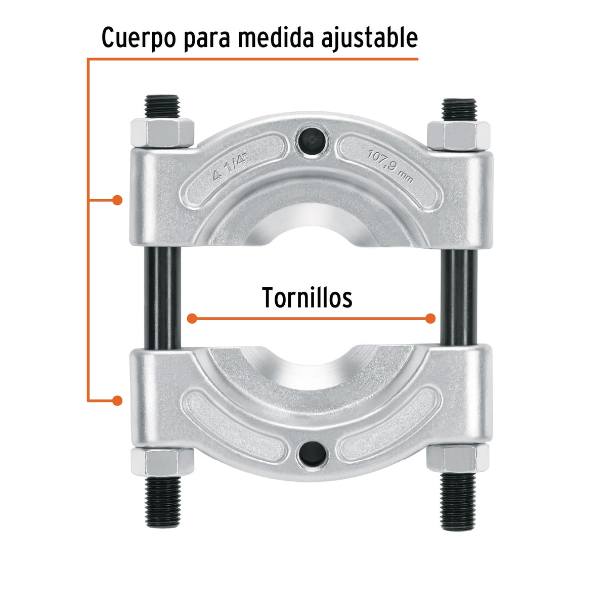 Extractor de Baleros de 57 a 108 mm, Truper