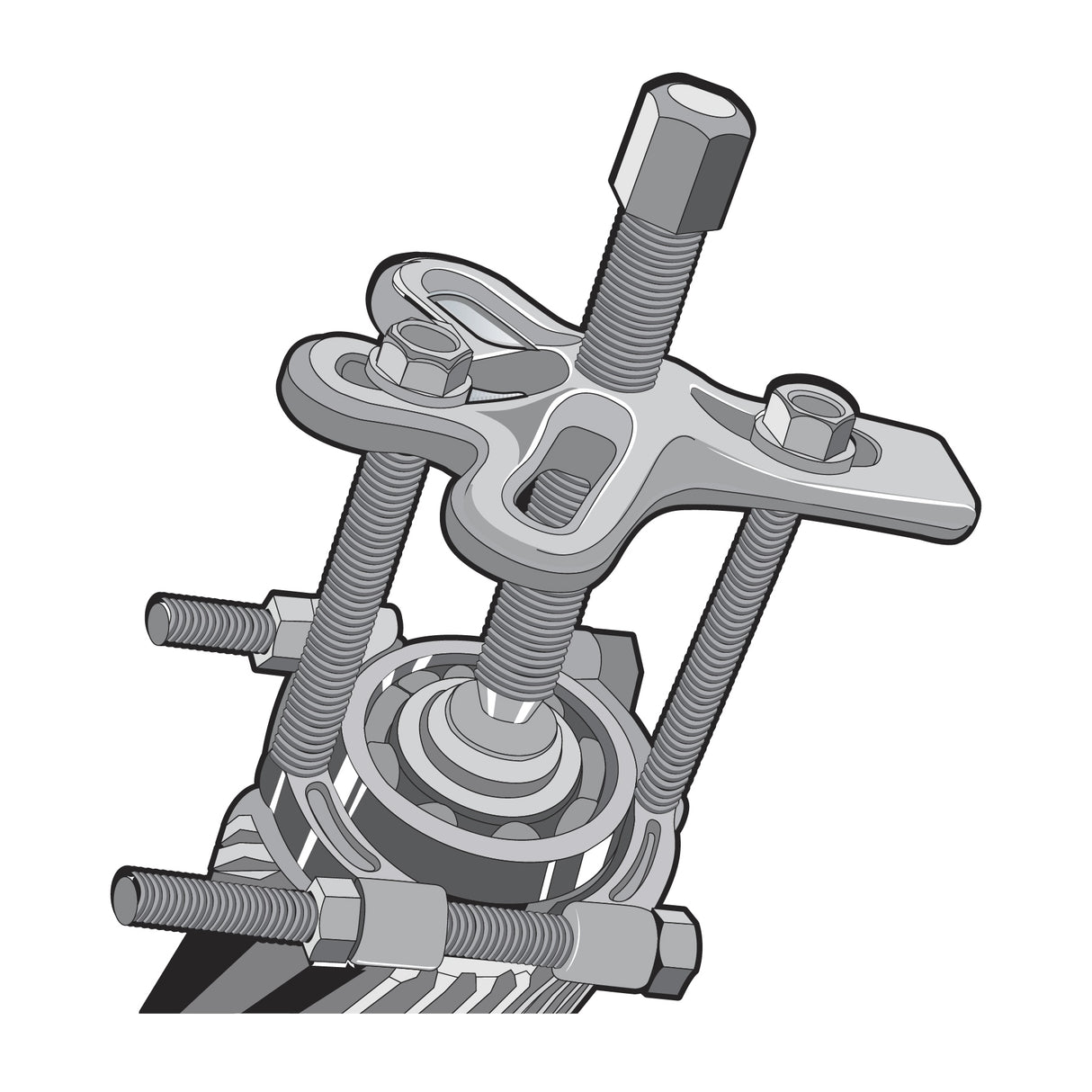 Extractor de Baleros de 57 a 108 mm, Truper