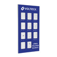 Exhibidor línea italiana blanco Volteck