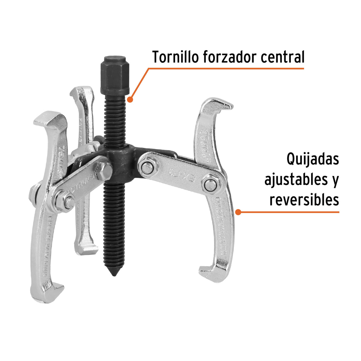 Extractor de Poleas, 3 Quijadas, 3', Truper