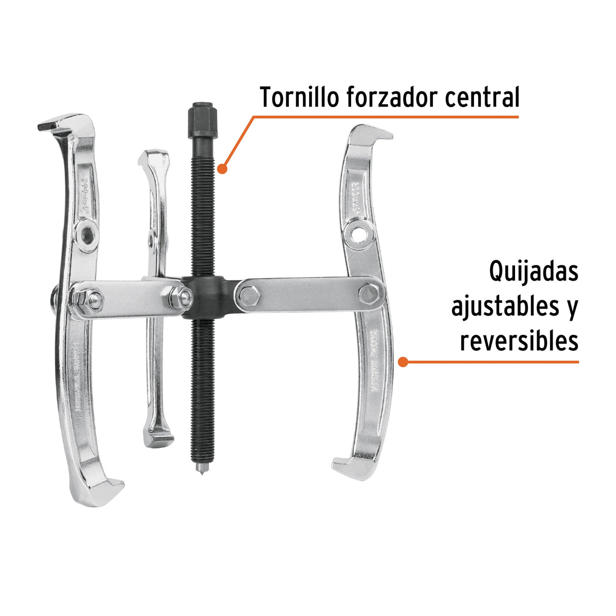 Extractor de Poleas, 3 Quijadas, 6', Truper
