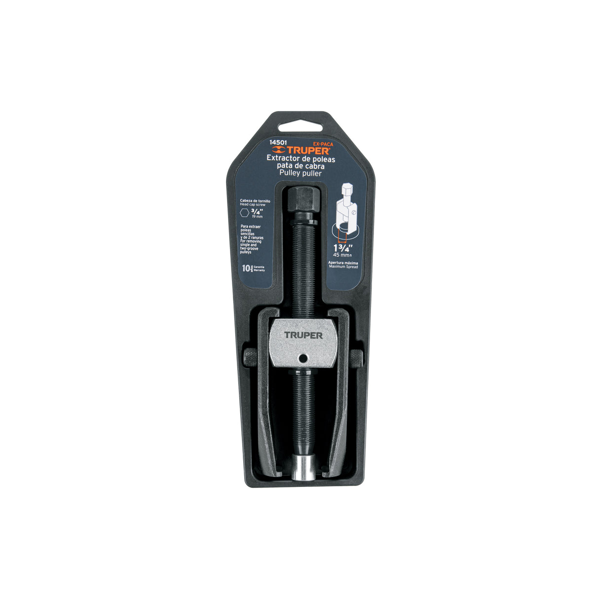 Extractor de Poleas, Pata de Cabra, Truper