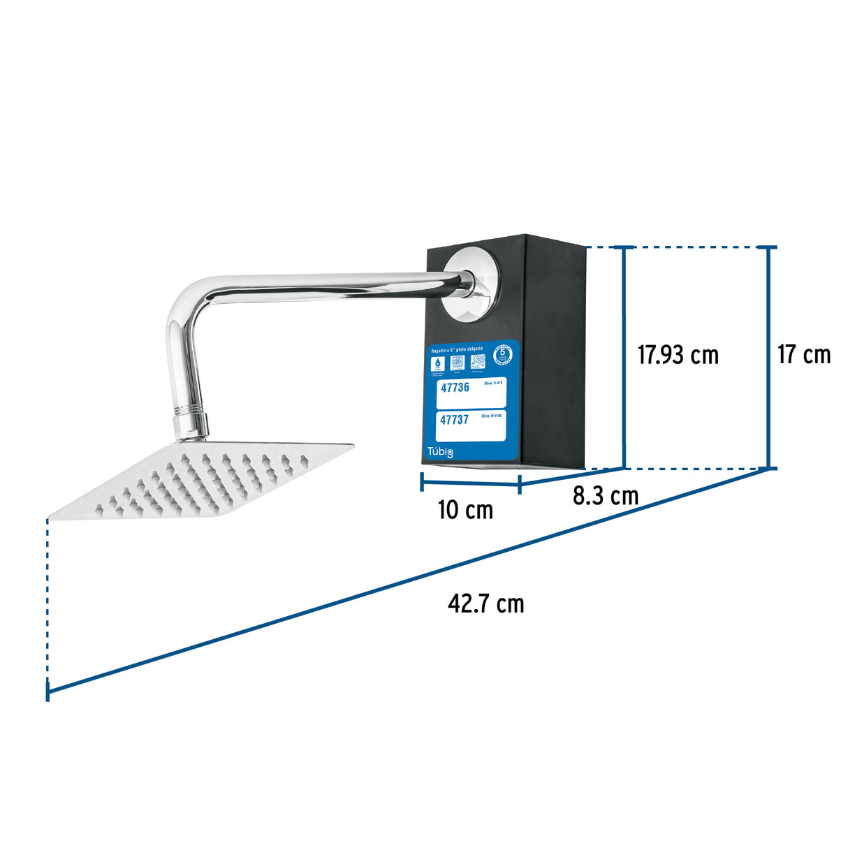 Exhibidor con Regadera R-414, Foset