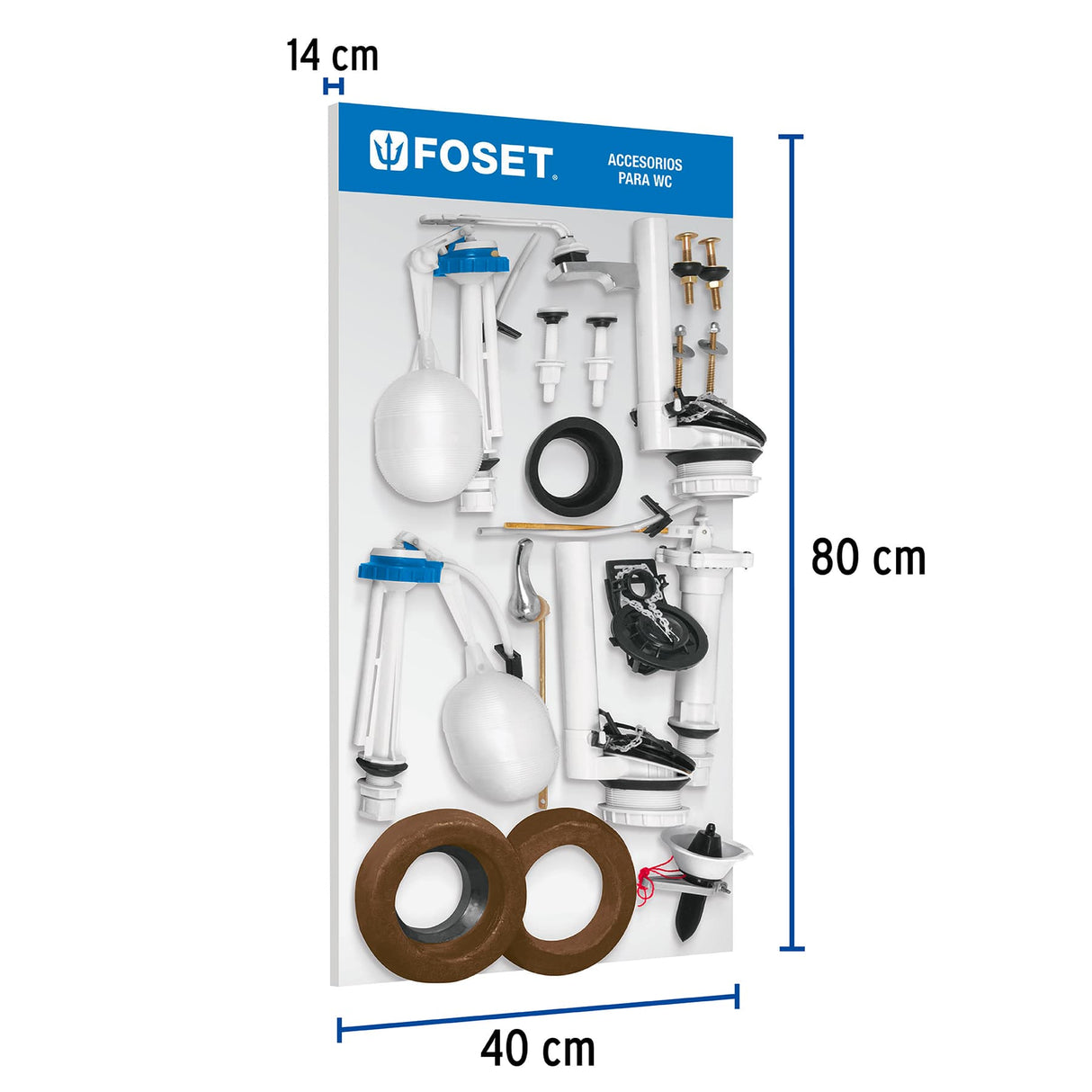 Exhibidor Wc, Foset