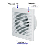 Extractor de Aire de 6', Blanco, Volteck