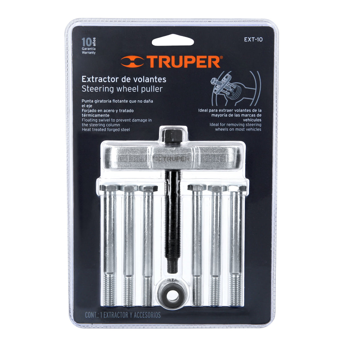 Extractor de Volantes, 11 Piezas, Truper