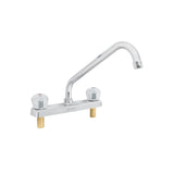 Mezcladora 8' Fregadero Cromo, Cuello Largo, Acrílico, Basic