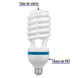 Lámpara Espiral T5 45 W Alta Potencia Luz de Día, Caja
