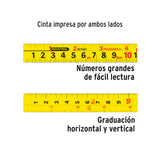 Flexómetro Auto-lock Contra Impactos 5.5 m Cinta 25 mm