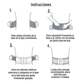 Faja Lumbar Tipo Cinturón de Malla Transpirable, g, Truper