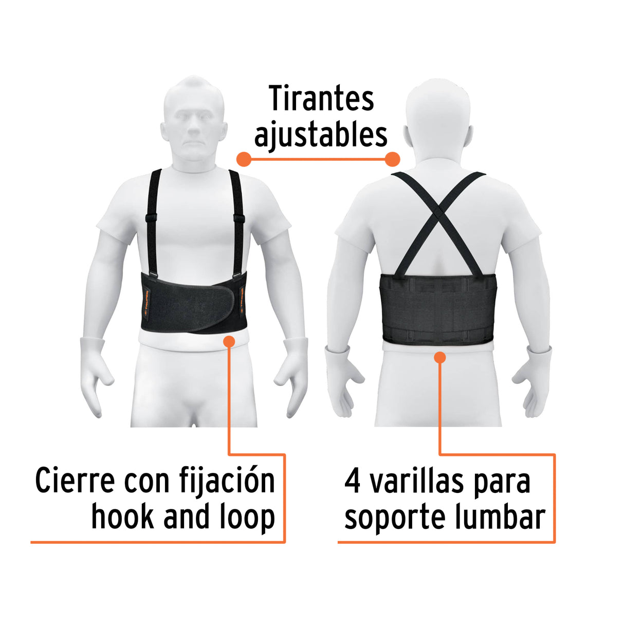Faja Lumbar, Talla g, Truper