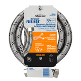 Manguera para Boiler, Acero Inox, 1/2'X1/2', 150 cm, Foset