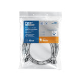 Manguera para Boiler, Acero Inox, 1/2'X1/2', 80 cm, Foset