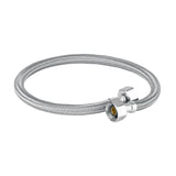 Manguera Lavabo/Fregadero, Vinilo Gris, 1/2' X 1/2', 55 cm