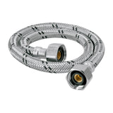 Manguera Lavabo/Fregadero, Acero Inox, 1/2' X 1/2', 55 cm