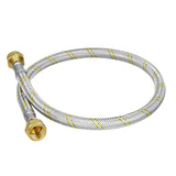 Manguera para Gas, Acero Inox, 3/8' Flare, 60 cm, Foset