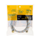 Manguera para Gas, Aluminio, 5/16' Flare, 100 cm, Foset Basic
