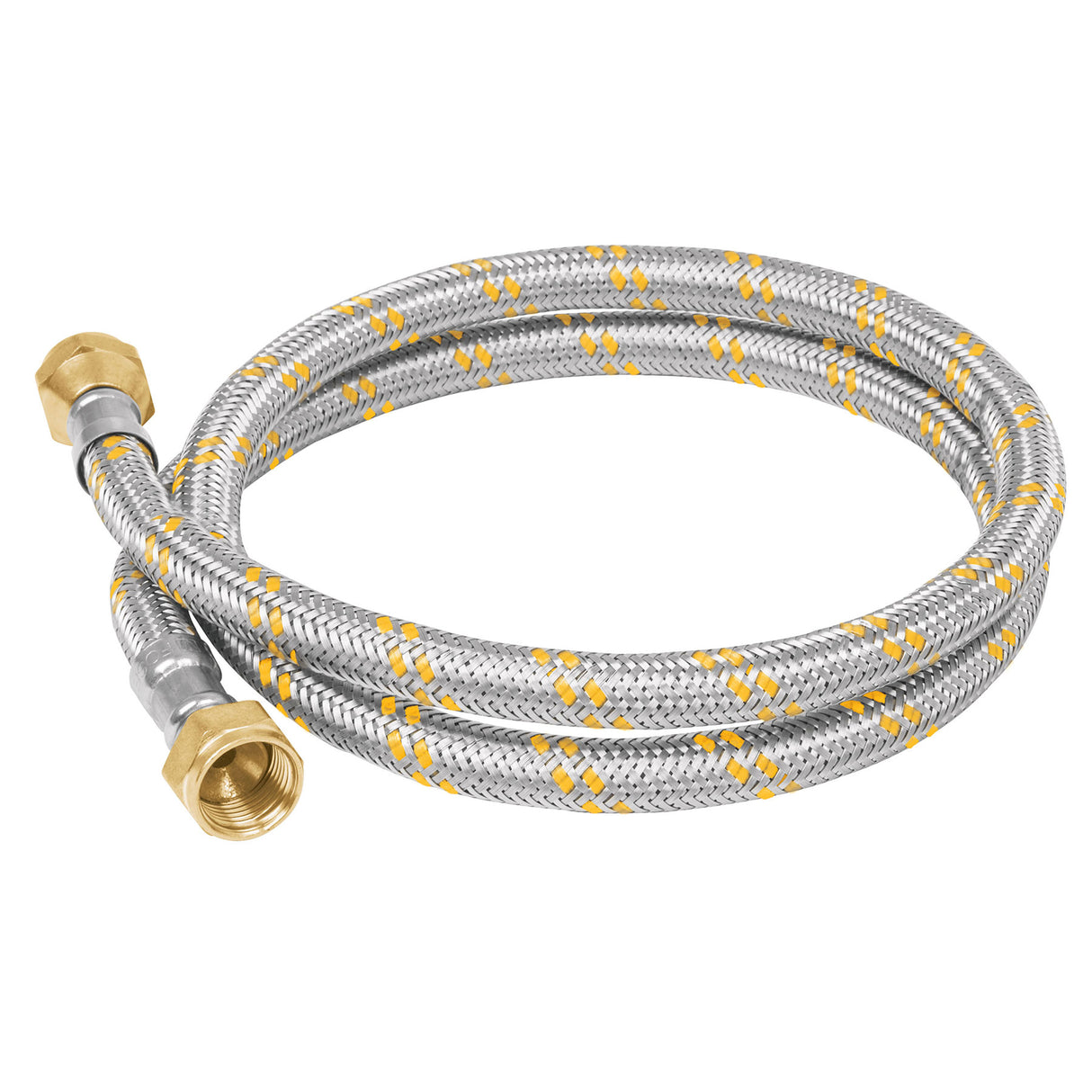 Manguera para Gas, Acero Inox, 3/8' Flare, 100 cm, Foset