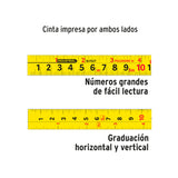 Flexómetro Gripper Contra Impactos 5 m Cinta 19 mm, Truper