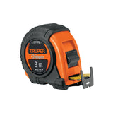 Flexómetro Contra Impactos 8 m Cinta 25 mm Grad. Métrica