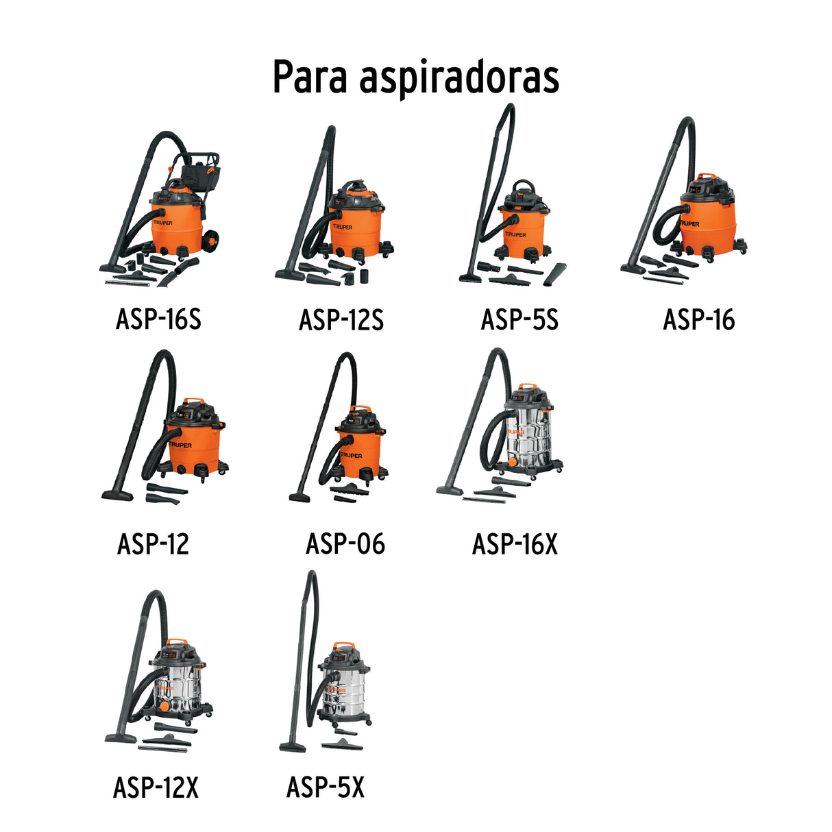 Filtro de Espuma para Aspiradoras 6, 12 y 16 Gal, Truper