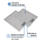 Juego de 2 Filtros de Aluminio para Campana CAME-60