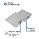 Juego de 2 Filtros de Aluminio para Campana CAME-75
