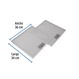 Juego de 2 Filtros de Aluminio para Campana CAME-75