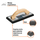 Flota de Hule 9-1/2', Espesor 5/8', Acabado Liso, Truper