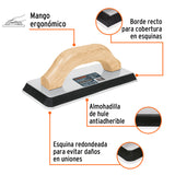 Flota de Hule 9-1/2', Espesor 5/8', Acabado Extraliso, Truper