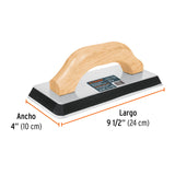 Flota de Hule 9-1/2', Espesor 5/8', Acabado Extraliso, Truper