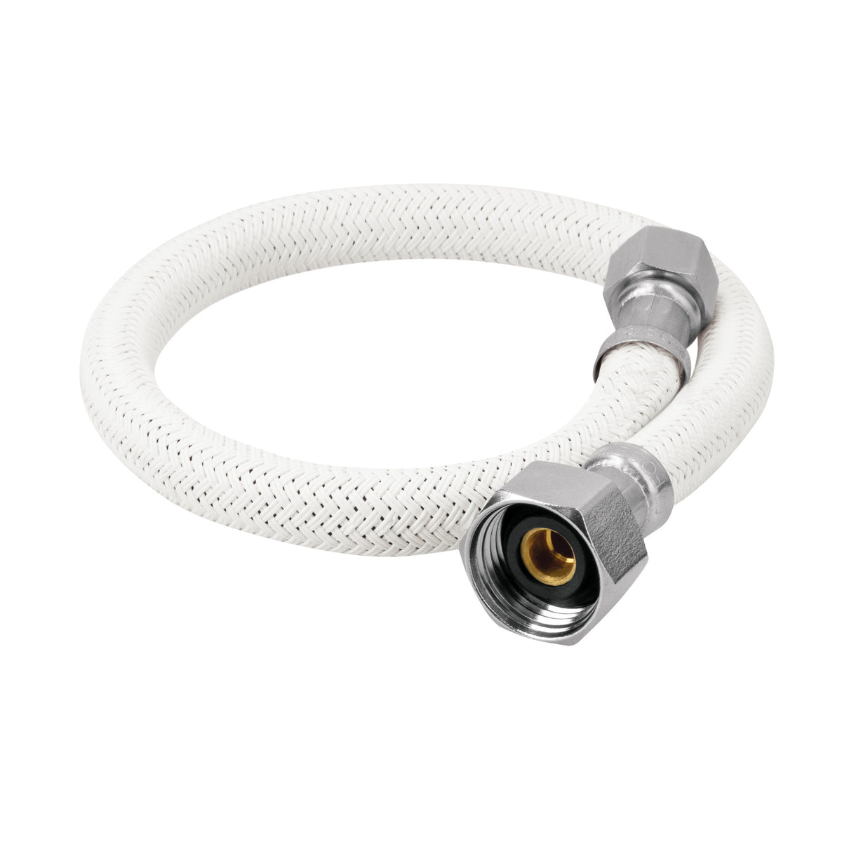 Manguera Lavabo/Fregadero, Vinilo Blanco, 1/2' X 3/8', 40 cm