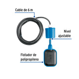 Flotador Eléctrico con Cable de 6 m, Foset