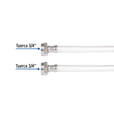 Manguera para Lavadora, Vinilo, 3/4' X 3/4', 1.8 m, Foset